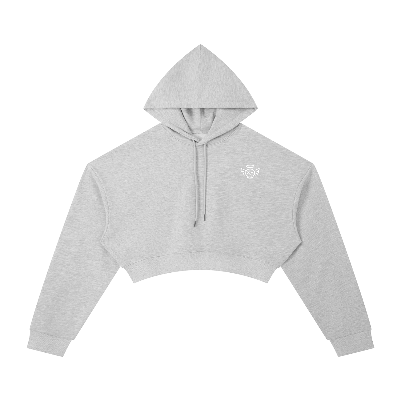 DIVINED RACING WOMENS CROPPED HOODIE