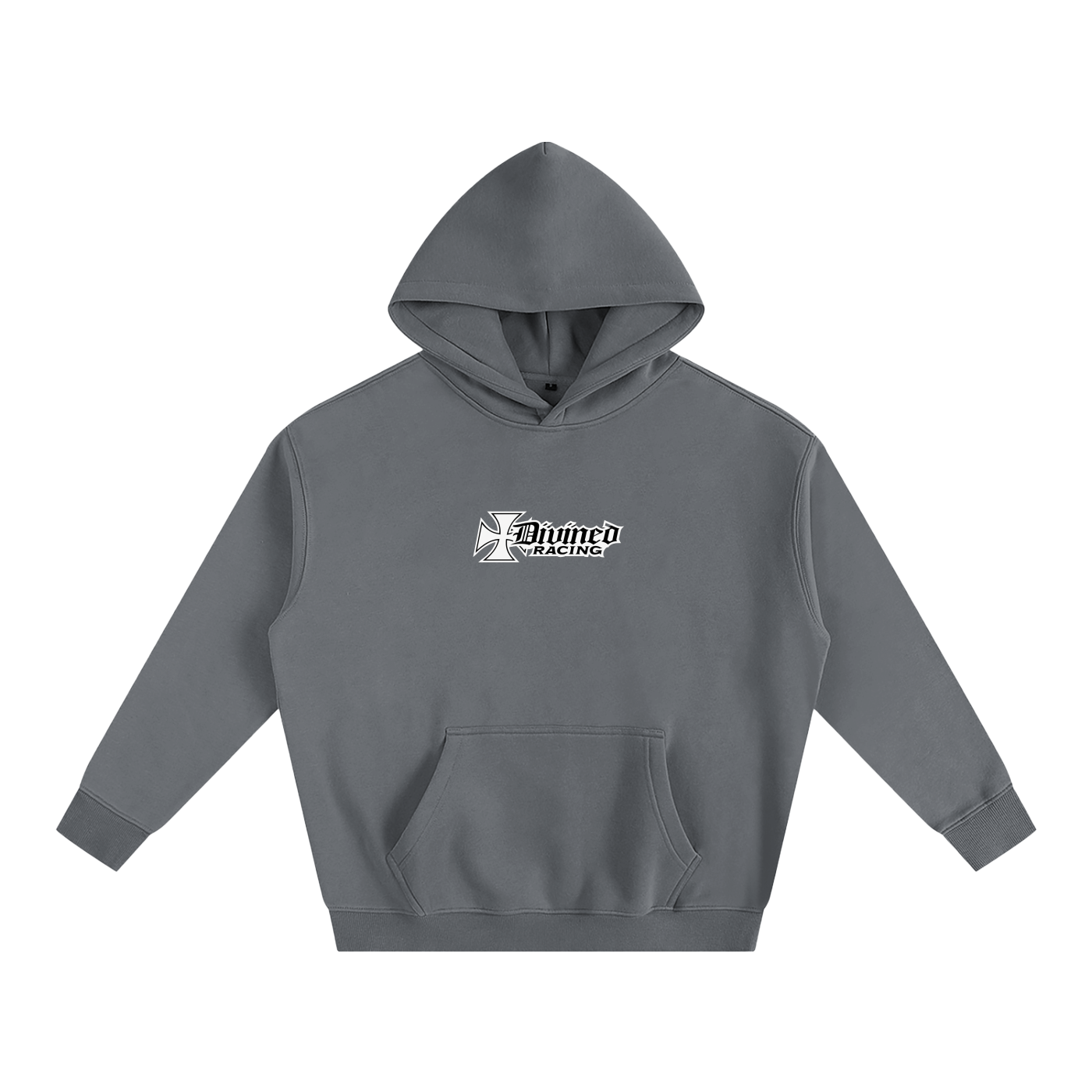 DIVINED RACING OVERSIZED HOODIE "CRUCIFIX"