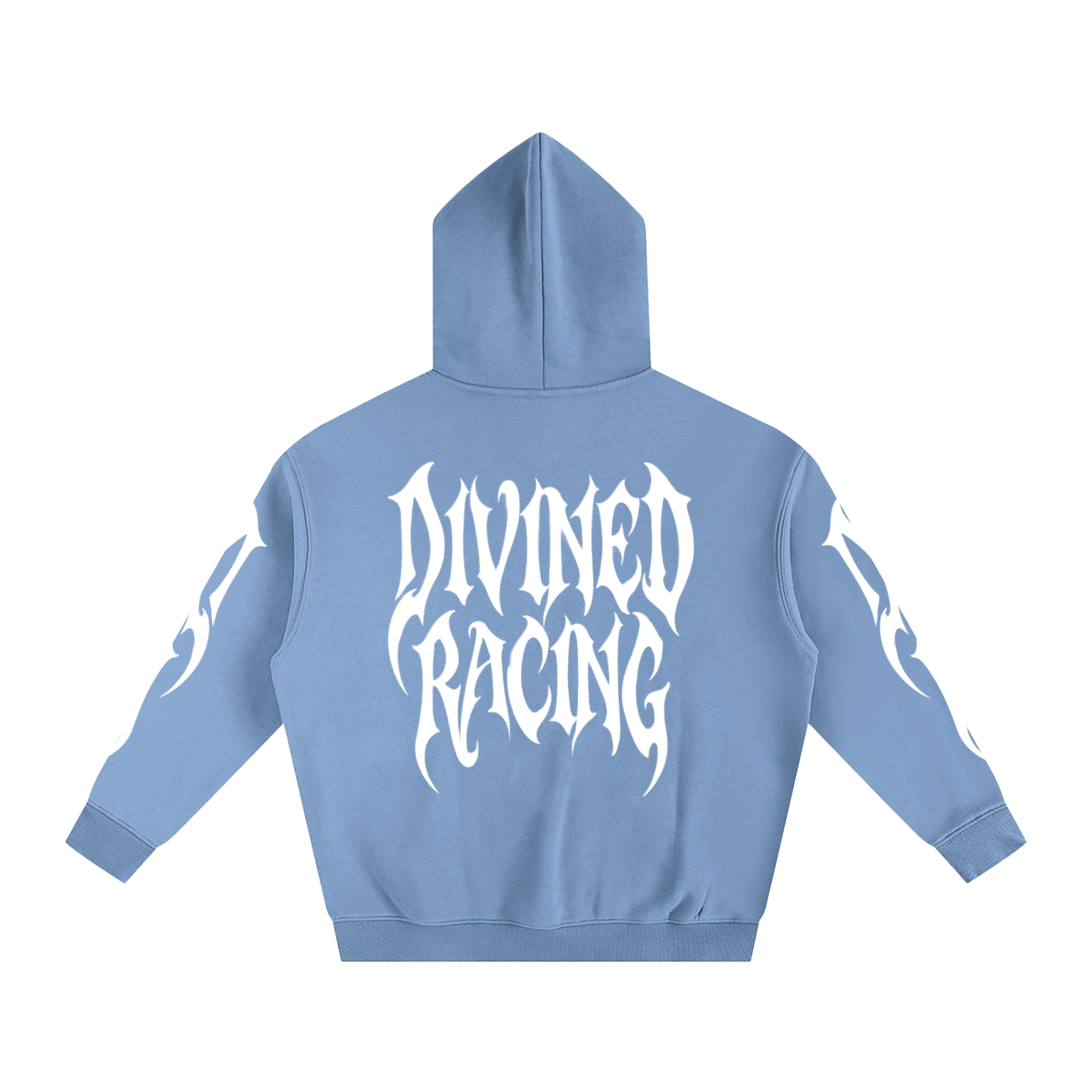 DIVINED RACING OVERSIZED HOODIE "FLARE"