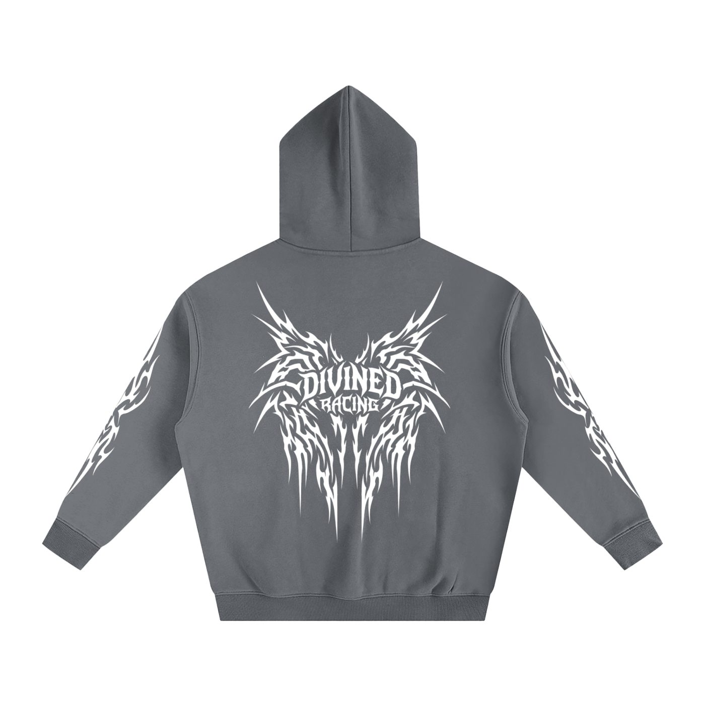 DIVINED RACING OVERSIZED HOODIE "TRIBAL"