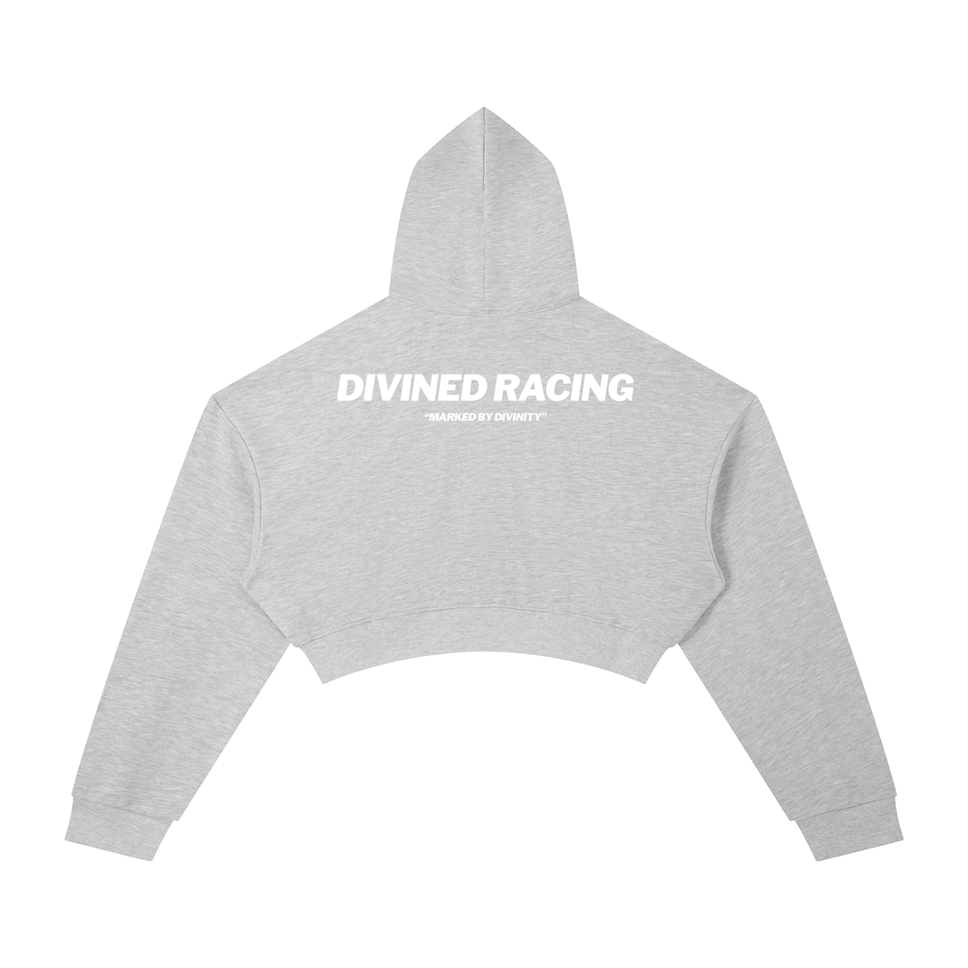 DIVINED RACING WOMENS CROPPED HOODIE