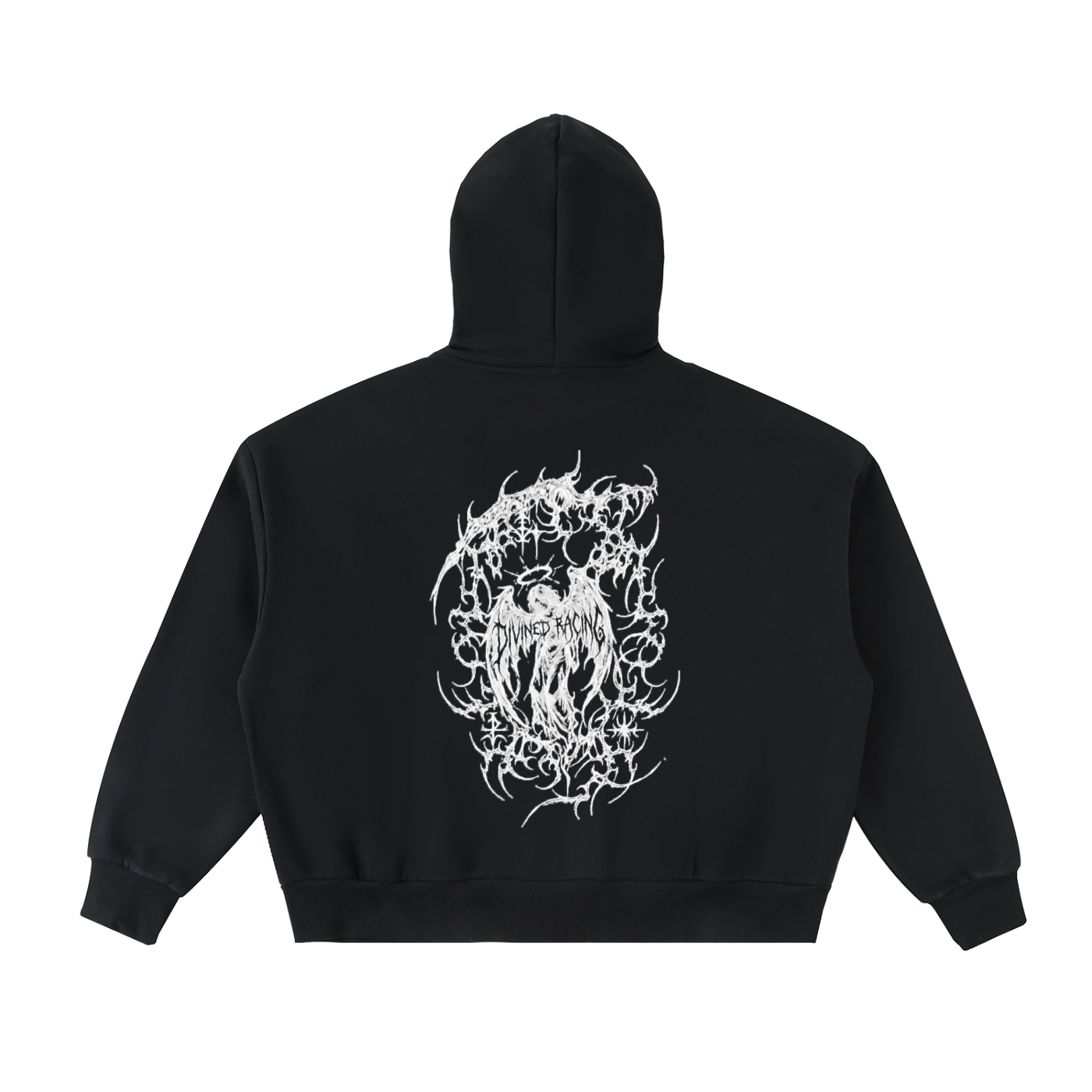 DIVINED RACING FULL-ZIP THORNS HOODIE