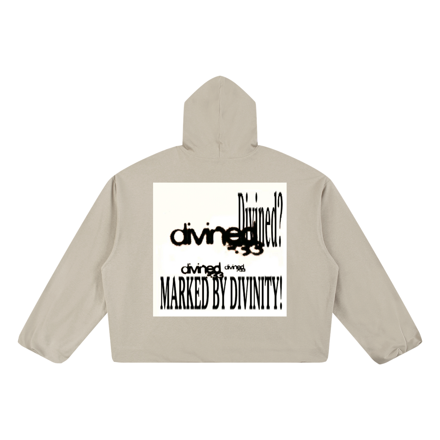 DIVINED RACING BOXY OVERSIZED "MBD" HOODIE