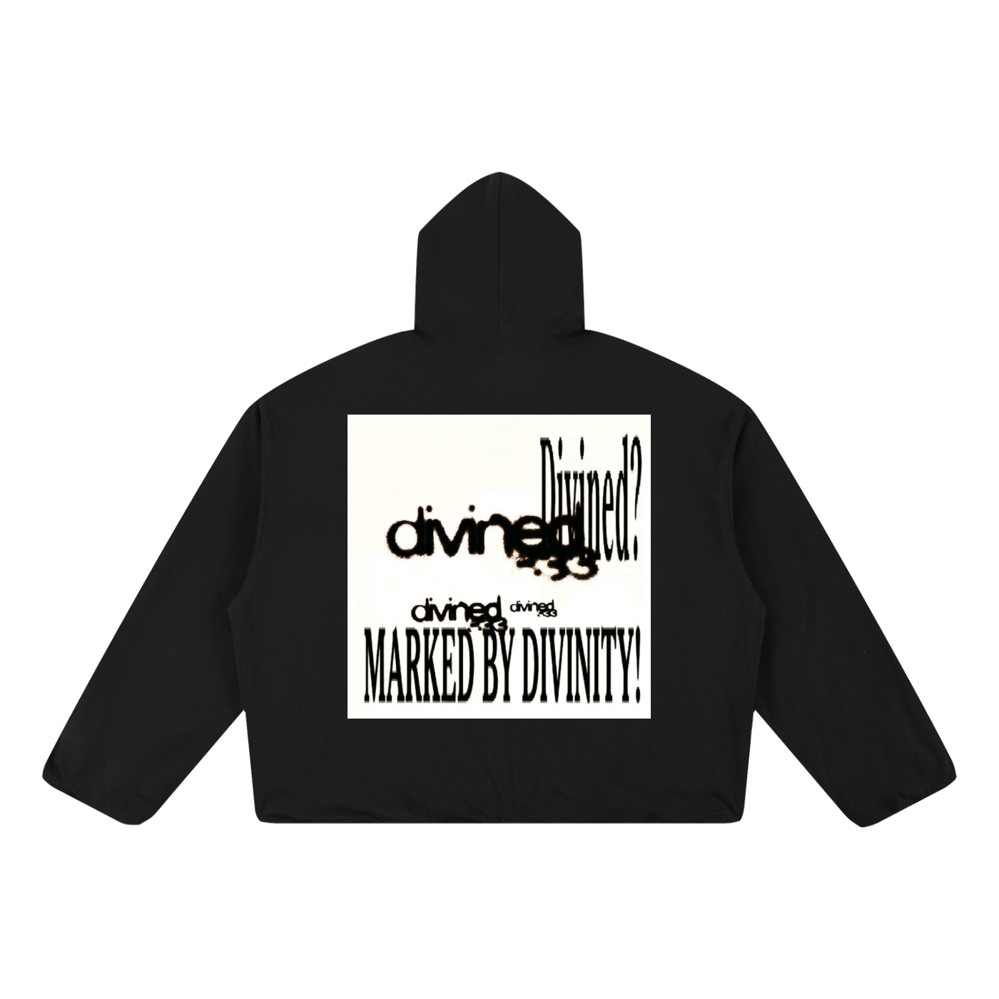 DIVINED RACING BOXY OVERSIZED "MBD" HOODIE