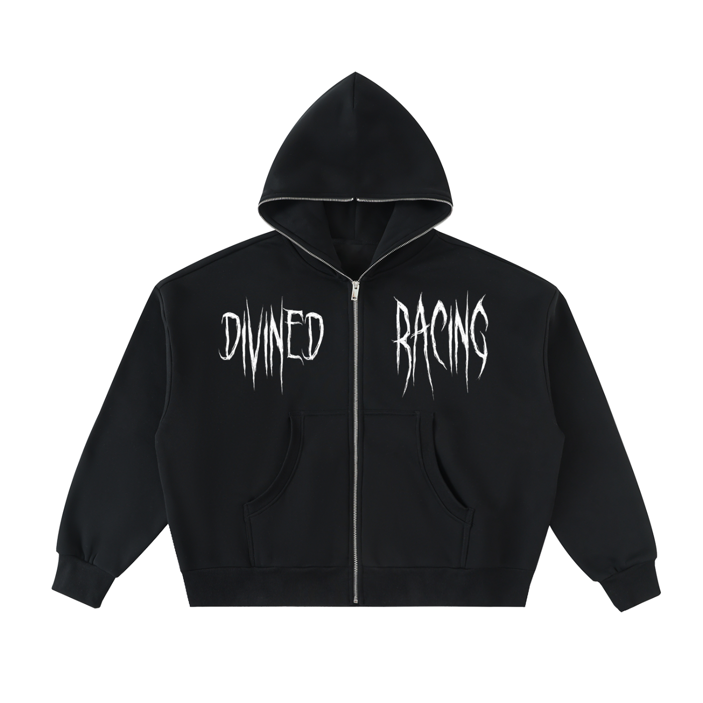 DIVINED RACING FULL-ZIP THORNS HOODIE