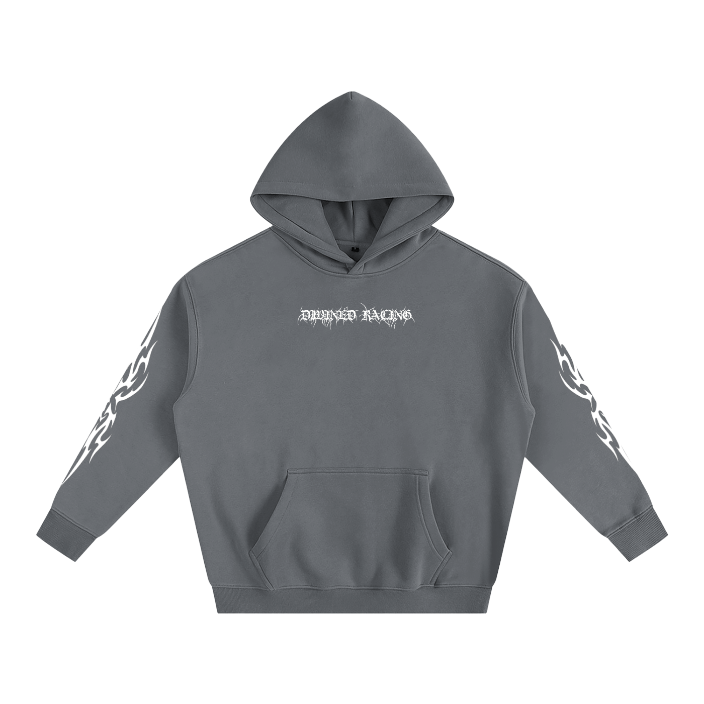 DIVINED RACING OVERSIZED HOODIE "TRIBAL"