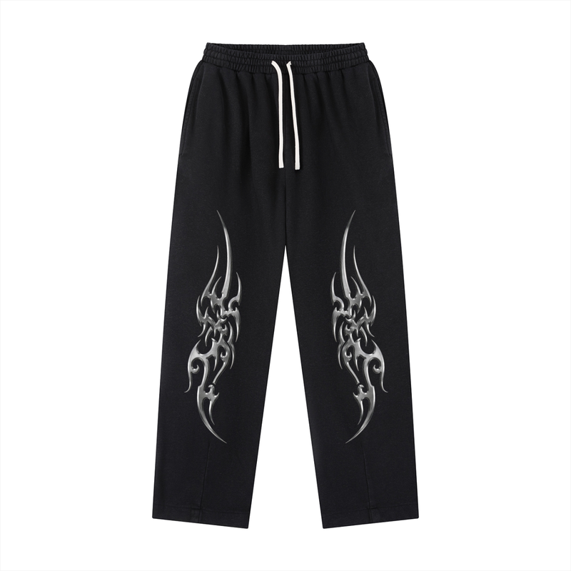 METALLIC STREAKS SWEATPANTS