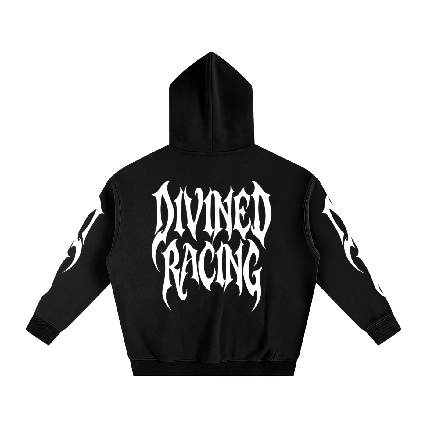 DIVINED RACING OVERSIZED HOODIE "FLARE"