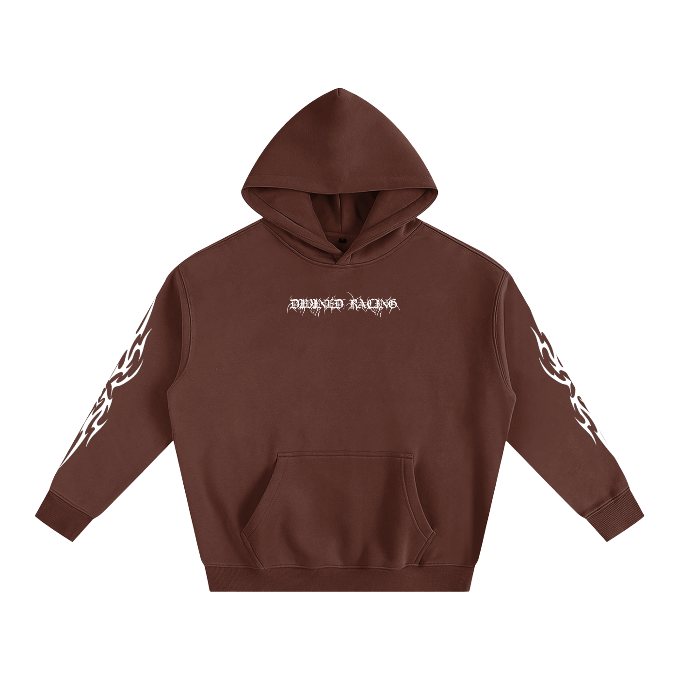 DIVINED RACING OVERSIZED HOODIE "TRIBAL"