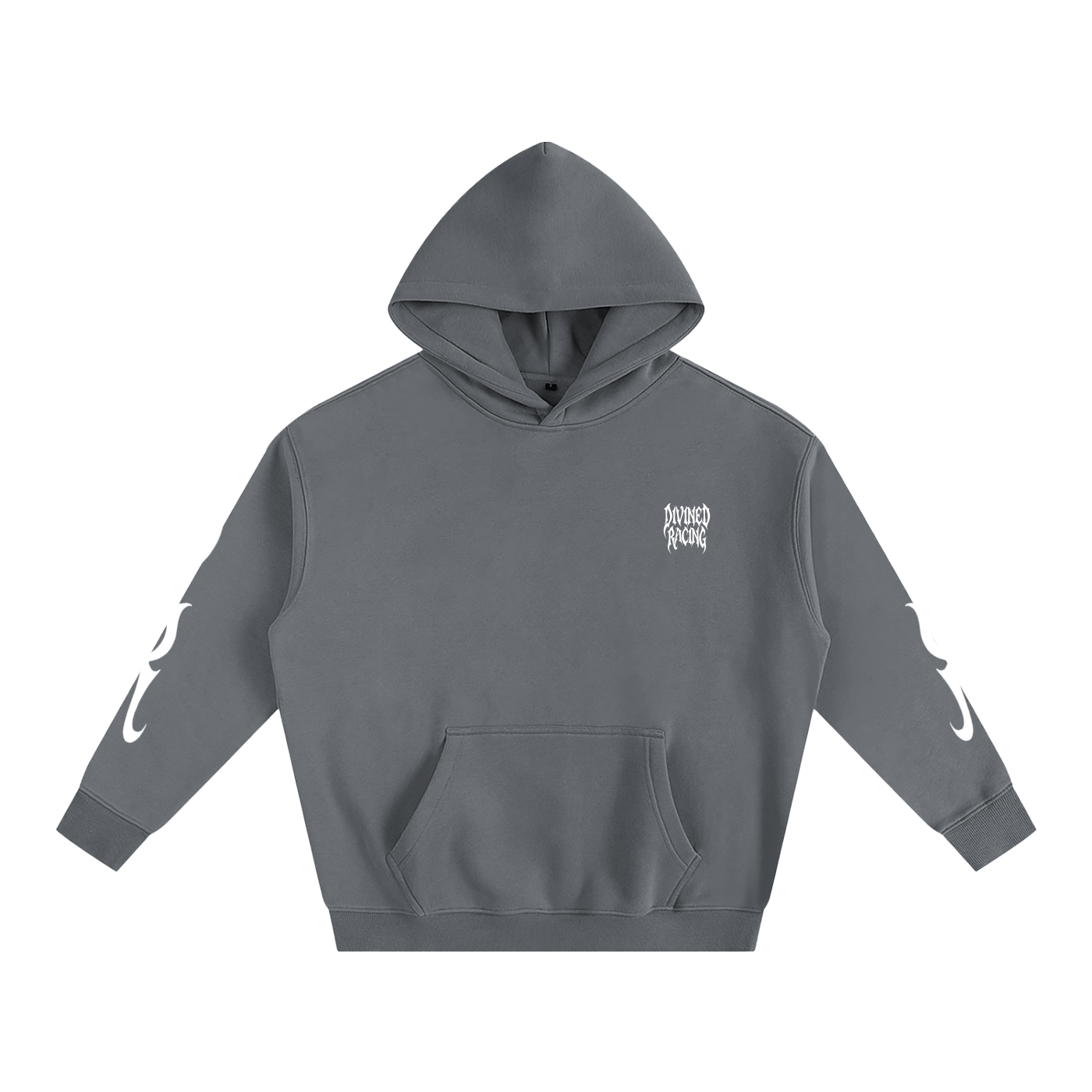DIVINED RACING OVERSIZED HOODIE "FLARE"