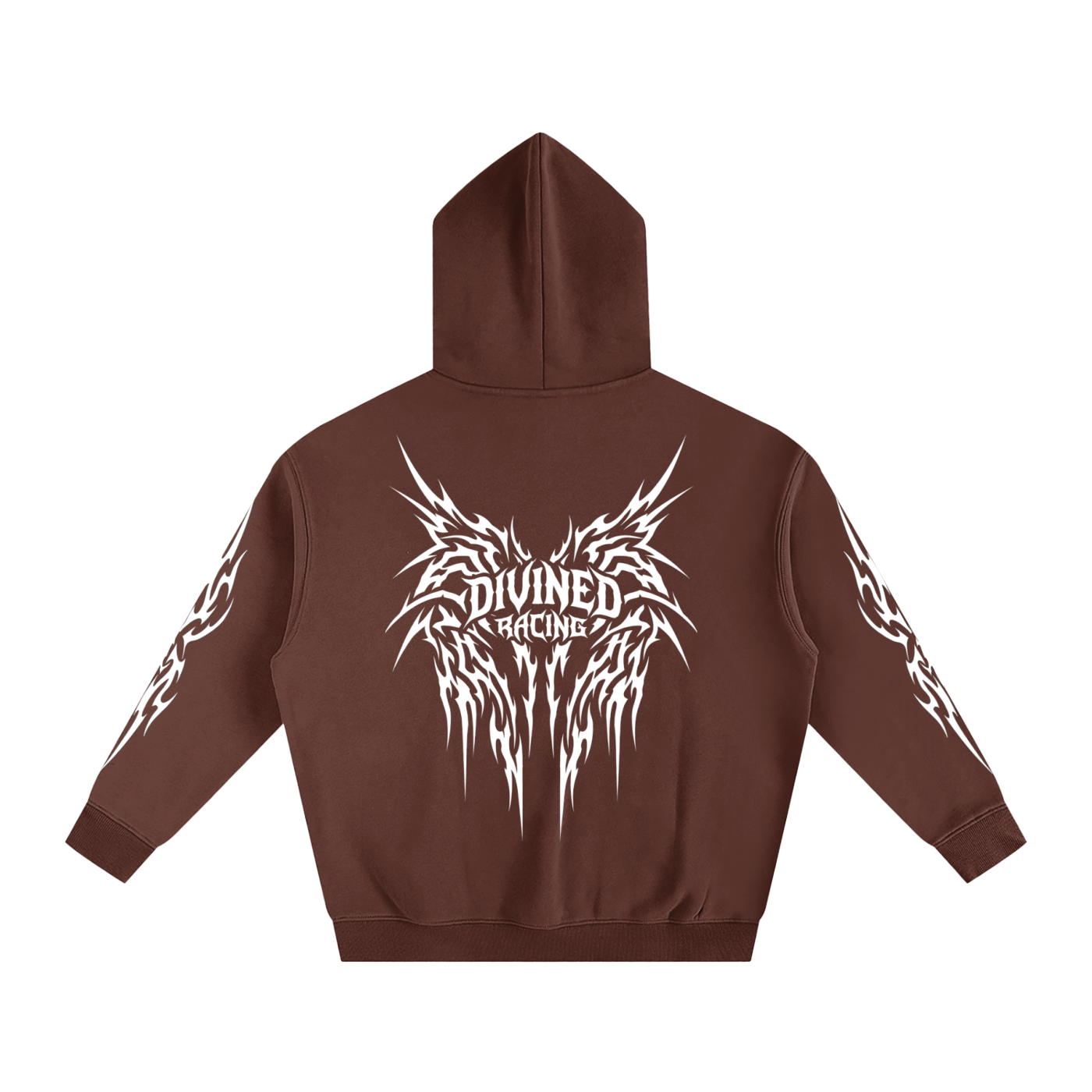 DIVINED RACING OVERSIZED HOODIE "TRIBAL"