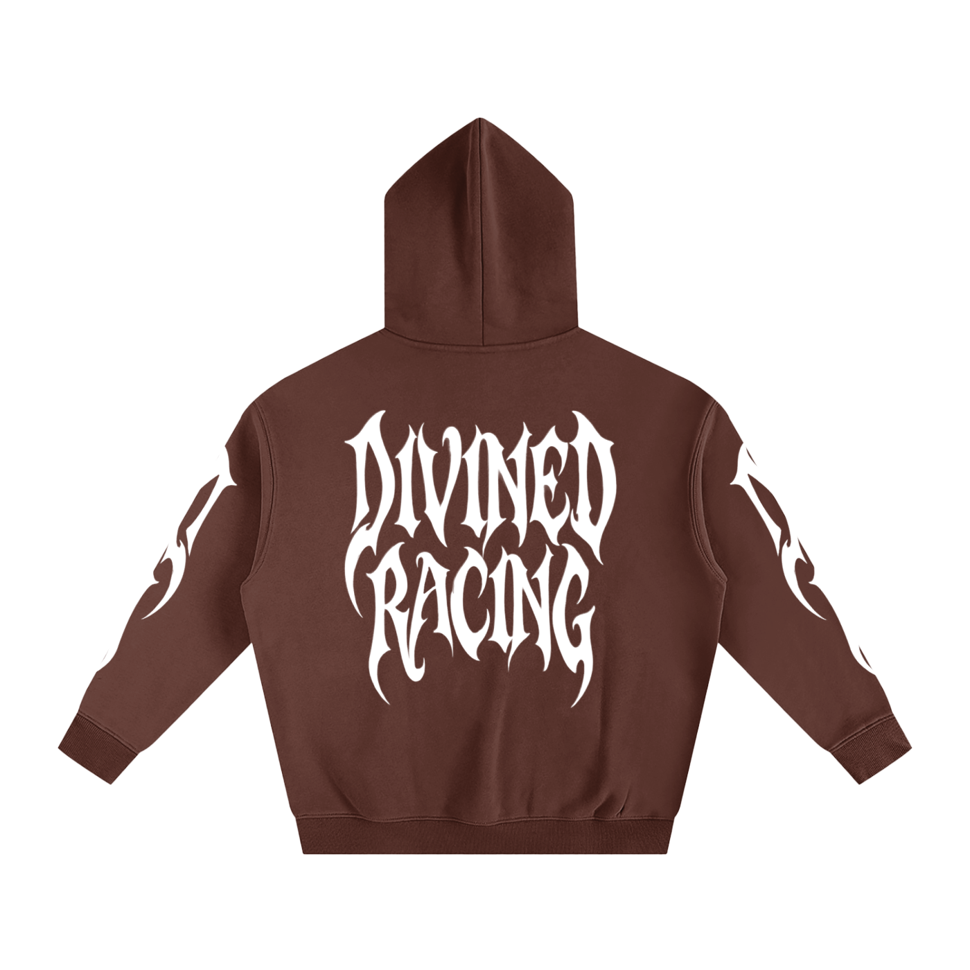 DIVINED RACING OVERSIZED HOODIE "FLARE"